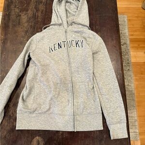Gray Kentucky Hoodie